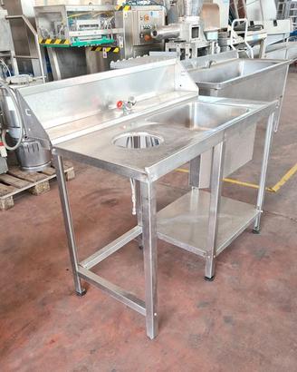 sciacqua piatti per lavastoviglie inox usato