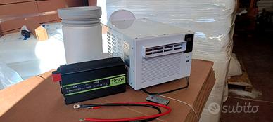 condizionatore +  inverter 1000w per  camper