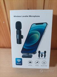 Coppia Microfoni Lavalier Wireless - iOS/Android