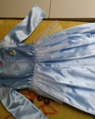 Vestito carnevale disney 3/4 anni