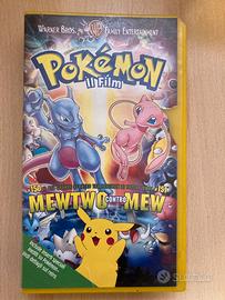 VHS ita pokemon il film mew vs mewtwo 1999