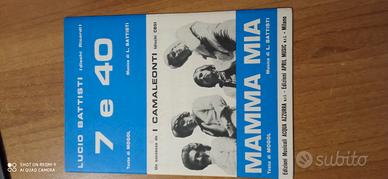 spartiti musicali l.battisti