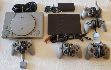 PLAYSTATION 1+ PLAYSTATION 2 + GIOCHI