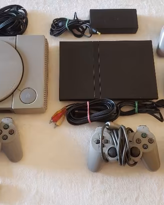 PLAYSTATION 1+ PLAYSTATION 2 + GIOCHI
