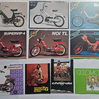 vintage depliant motocicli  & uso Manutenzione 