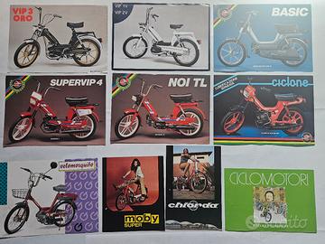 vintage depliant motocicli  & uso Manutenzione 