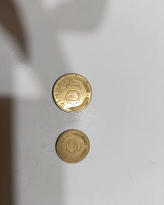 Monete da 10 e 5 Pfennig Germania varie date