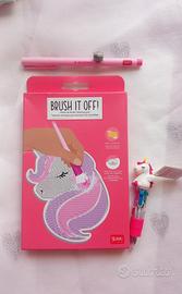 Legami penne rosa 🦄💗 e tappeto trucchi unicorno