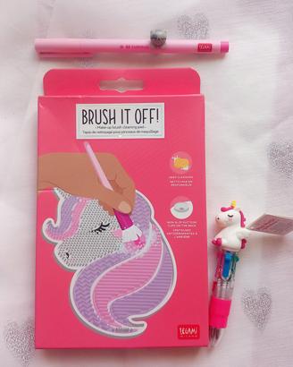 Legami penne rosa 🦄💗 e tappeto trucchi unicorno