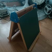 Lavagna bifacciale 40x50 per pennarelli e gessetti