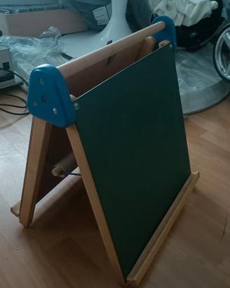 Lavagna bifacciale 40x50 per pennarelli e gessetti
