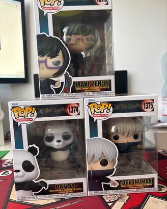 Funko pop! jujutsu Kaisen 1373-1375