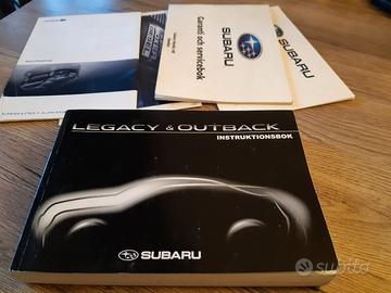 Manuale D'uso Subaru Legacy e Outback 2010-2014