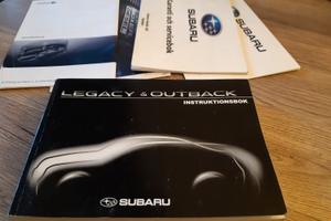 Manuale D'uso Subaru Legacy e Outback 2010-2014