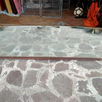 vecchio specchio da cassettiera