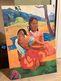 Stampa su tela riproduzione opera di Paul Gauguin