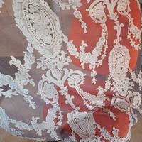 tessuto per tenda velato grigio avorio