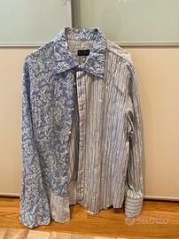 Camicia uomo armani jeans ORIGINALE patchwork