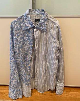Camicia uomo armani jeans ORIGINALE patchwork