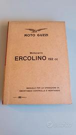 Manuale Moto Guzzi Motocarro Ercolino 192 cc