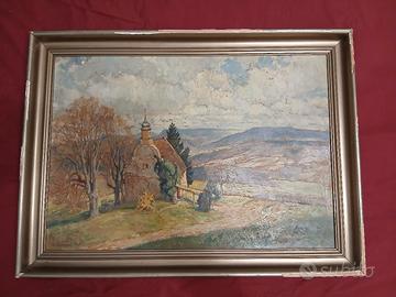 Quadro Albert Kunze - Kapelle Ramsberg  b. Dresden