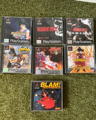 Giochi playstation 1 unico proprietario
