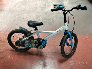 Bici Decathlon bambino 4-6 anni 16"