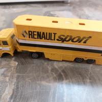 POLISTIL CAMION FORMULA UNO RENAUKT INCOMPLETO