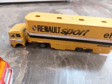 POLISTIL CAMION FORMULA UNO RENAUKT INCOMPLETO