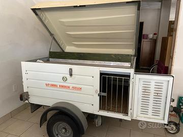 Carrello trasporto cani