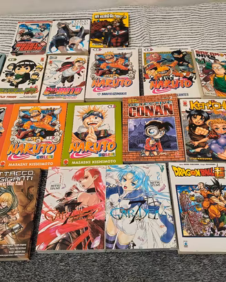 Lotto 20 manga Naruto Boruto Neun Dragon Ball