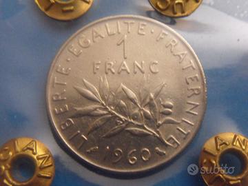1 Franco 1960 – “La Semeuse” – Variante R2