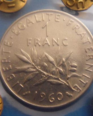 1 Franco 1960 – “La Semeuse” – Variante R2
