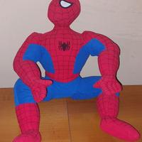 Peluche spiderman e macchinina polizia