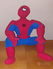 Peluche spiderman e macchinina polizia