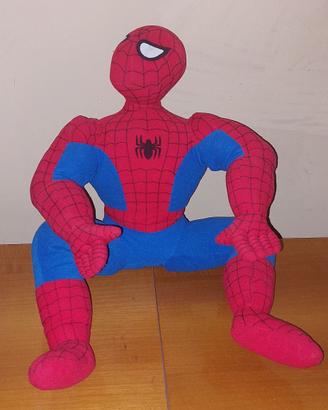 Peluche spiderman e macchinina polizia
