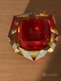 Posacenere Murano design Flavio Poli per Seguso