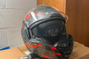 Casco modulare in carbonio