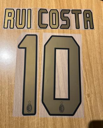 Numero+nome Rui Costa AC Milan 2005-2007