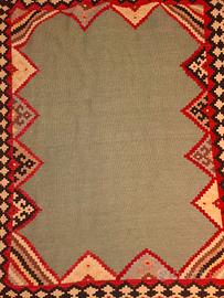 Tappeto Kilim vintage anni '90 – 130x190 cm