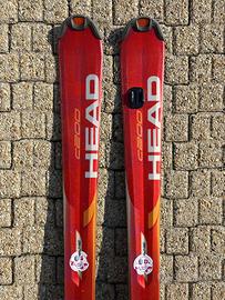 Sci pista Head C200 X-Frame 163cm attacchi inclusi