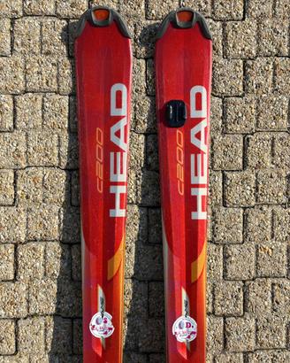 Sci pista Head C200 X-Frame 163cm attacchi inclusi