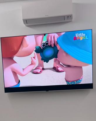 Sky glass 65” bianca