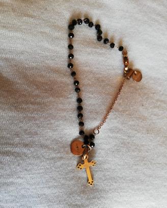 Gioiello bracciale Marlù con piccola croce