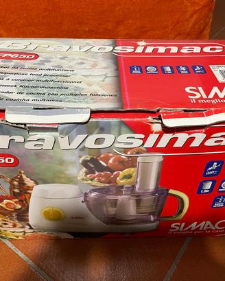 Bravosimac FP650 - Robot da cucina con multifunzio