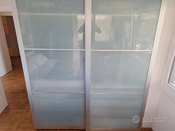 Ante PAX scorrevoli vetro Ikea