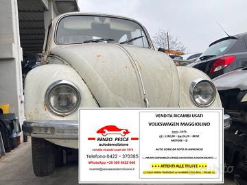 RICAMBI USATI VW MAGGIOLINO 1975