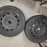 NOKIAN gomme invernali 195 50 R15 e Cerchi