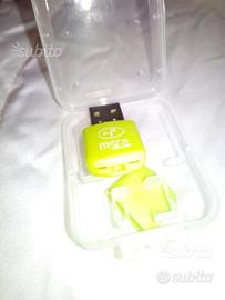 Adattatore chiavetta usb per micro sd
