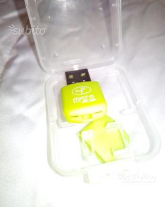 Adattatore chiavetta usb per micro sd